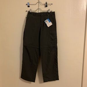 NWT, Columbia hiking pants.  Size Y 10-12
